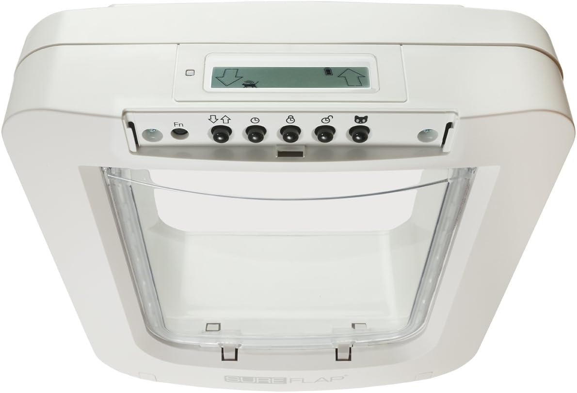 SureFlap Mikrochip Katzenklappe – Stoppt fremde Tiere & Selektiver Zutritt
