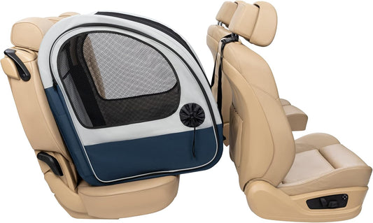 PetSafe Happy Ride Faltbare Hundebox für Rücksitz – Belüftet, Sicher & Platzsparend