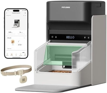 PETLIBRO RFID Smart Futterautomat (3L) – Selektiver Zugang per Halsband-Chip, 5G WLAN & App