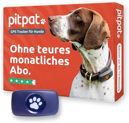 PitPat GPS Tracker für Hunde – OHNE Abo-Gebühren, Unbegrenzte Reichweite & Wasserdicht