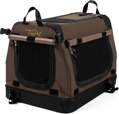 TrendPet TPX90-Pro Faltbare Hundebox – Aluminiumrahmen, Leicht & Stabil fürs Auto