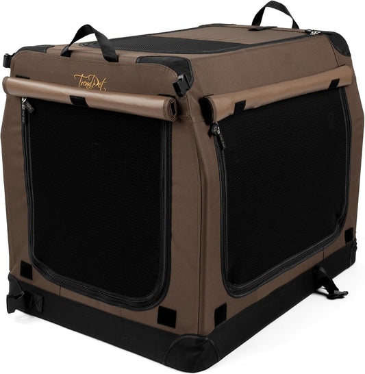 TrendPet TPX90-Pro Faltbare Hundebox – Aluminiumrahmen, Leicht & Stabil fürs Auto
