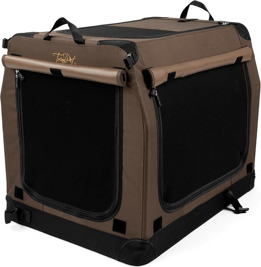 TrendPet TPX90-Pro Faltbare Hundebox – Aluminiumrahmen, Leicht & Stabil fürs Auto