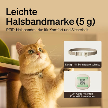 PETLIBRO RFID Smart Futterautomat (3L) – Selektiver Zugang per Halsband-Chip, 5G WLAN & App