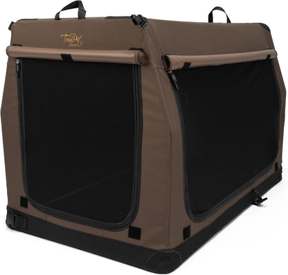 TrendPet TPX90-Pro Faltbare Hundebox – Aluminiumrahmen, Leicht & Stabil fürs Auto