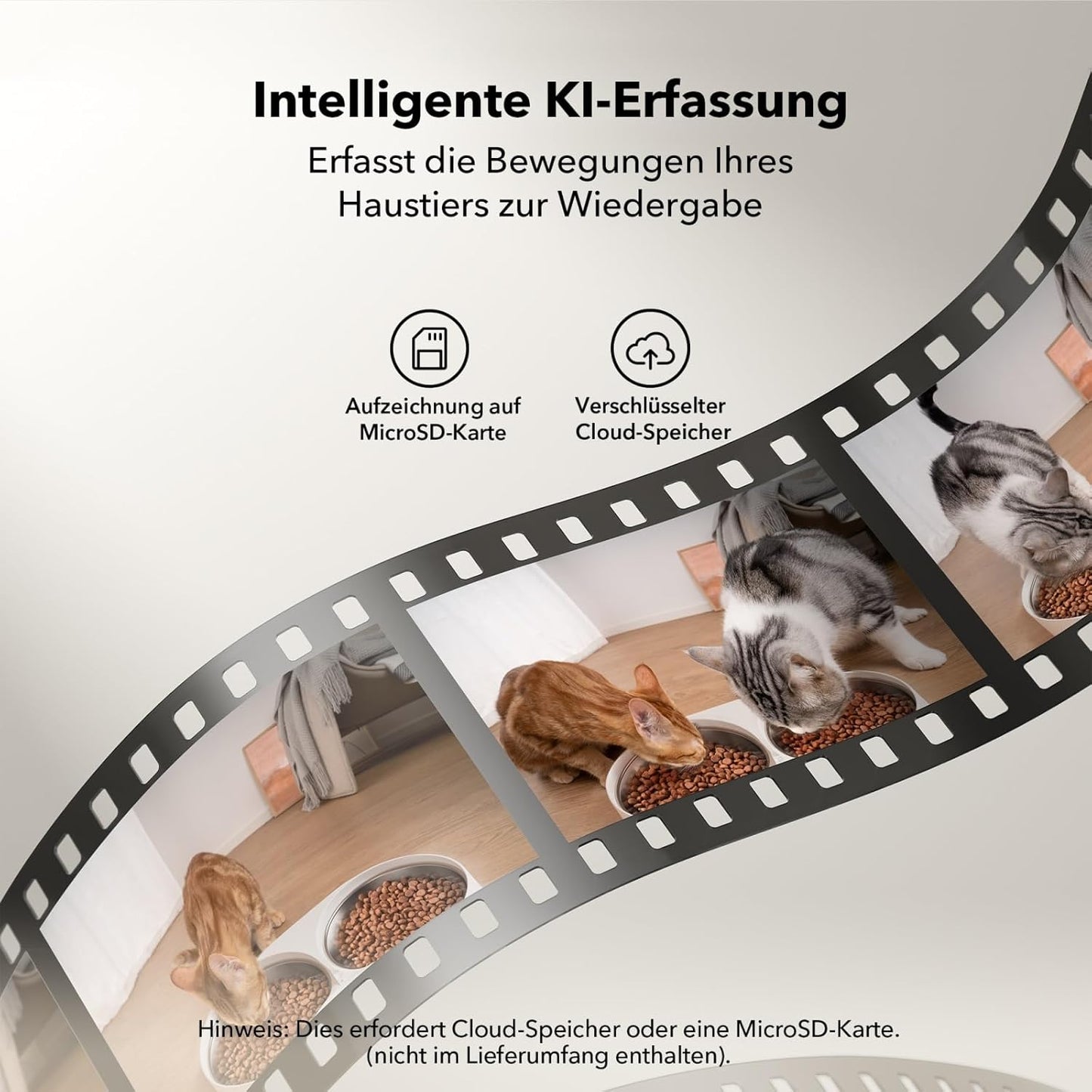 PETLIBRO Automatischer Futterautomat mit Kamera (5L) – Doppelnapf, 5G WLAN & Nachtsicht