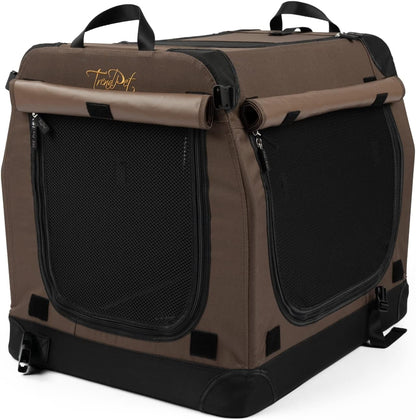 TrendPet TPX90-Pro Faltbare Hundebox – Aluminiumrahmen, Leicht & Stabil fürs Auto