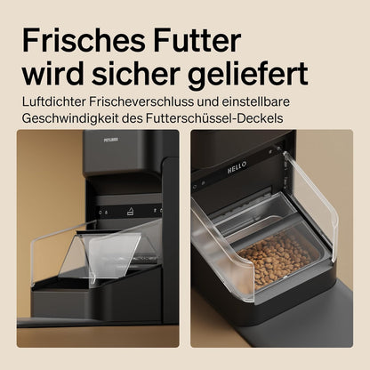 PETLIBRO RFID Smart Futterautomat (3L) – Selektiver Zugang per Halsband-Chip, 5G WLAN & App