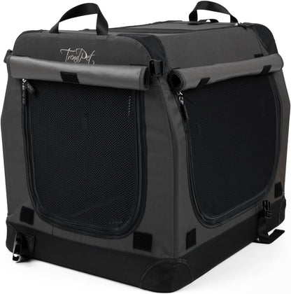 TrendPet TPX90-Pro Faltbare Hundebox – Aluminiumrahmen, Leicht & Stabil fürs Auto