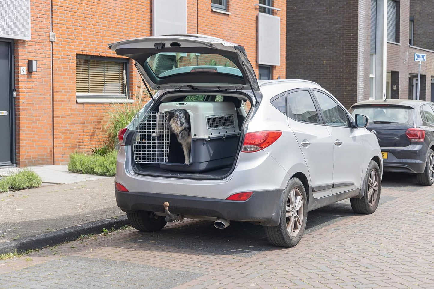 Karlie Flugbox Nomad XXL (100x67x75 cm) – IATA Konform für Flugreisen