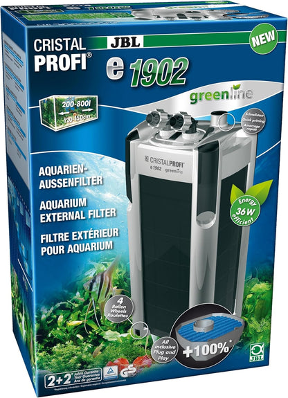 JBL CristalProfi Greenline Außenfilter für Aquarien – Leise, Energiesparend & Leistungsstark