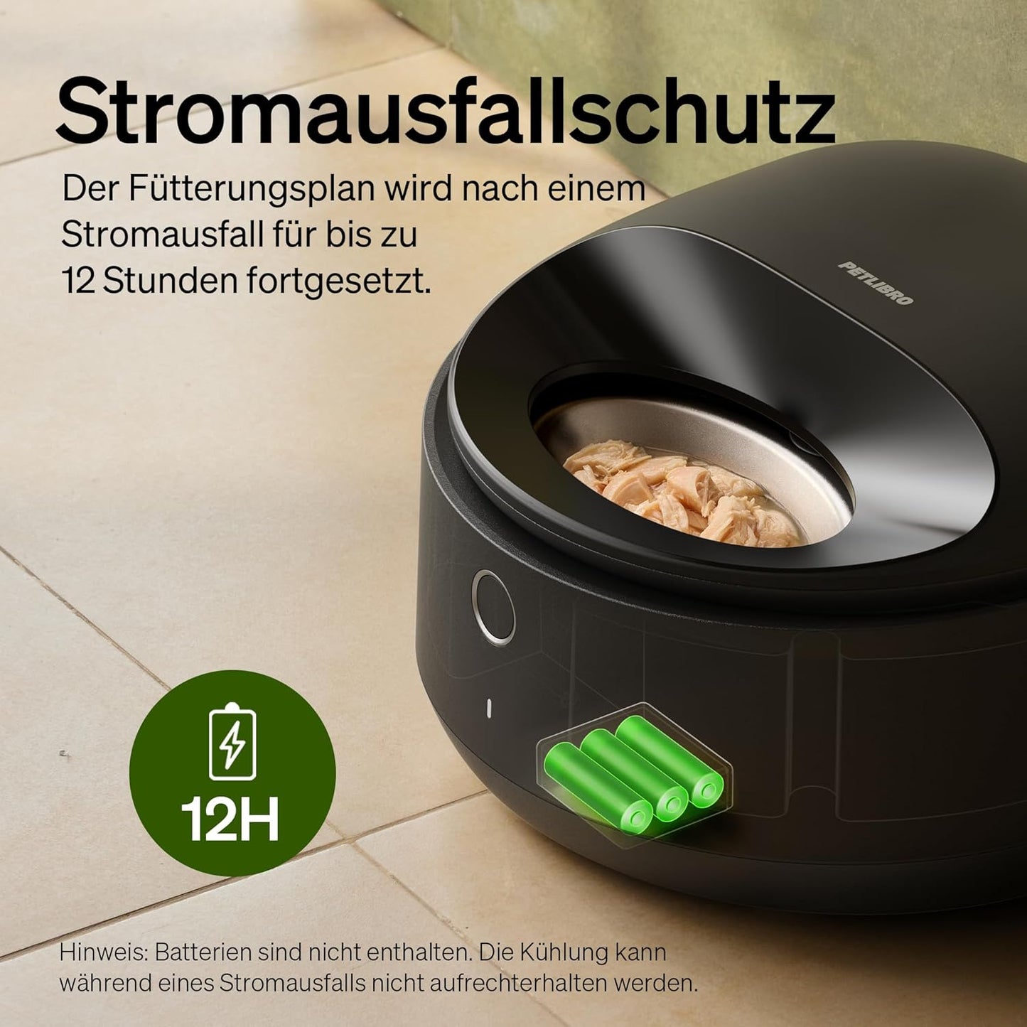 Smart Nassfutterautomat für Katzen mit Kühlfunktion & App-Steuerung – 3 Tage Frischegarantie