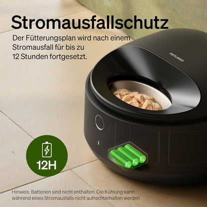 Smart Nassfutterautomat für Katzen mit Kühlfunktion & App-Steuerung – 3 Tage Frischegarantie