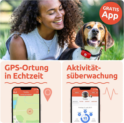 PitPat GPS Tracker für Hunde – OHNE Abo-Gebühren, Unbegrenzte Reichweite & Wasserdicht