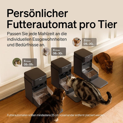 PETLIBRO RFID Smart Futterautomat (3L) – Selektiver Zugang per Halsband-Chip, 5G WLAN & App