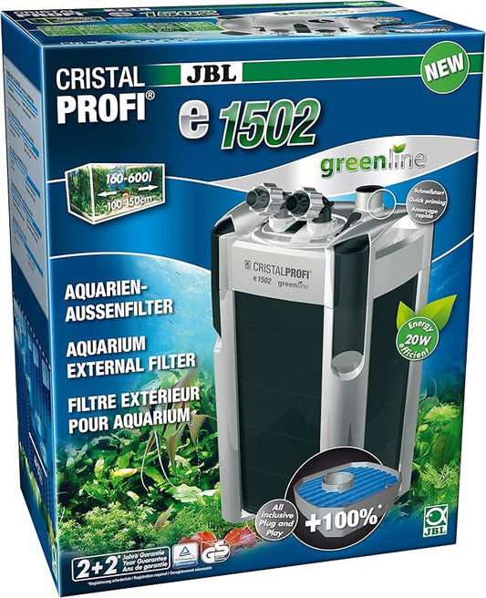 JBL CristalProfi Greenline Außenfilter für Aquarien – Leise, Energiesparend & Leistungsstark